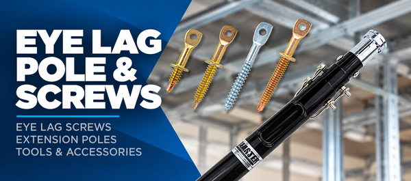 Eye Lag Poles & Screws