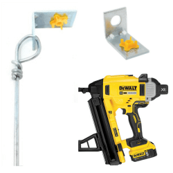 Battery Powered Concrete Nailer Pre-Tied Wire Assembly
