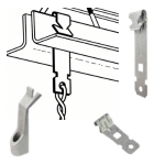 Bar Joist & Purlin Clip Pre-Tied Wire Assembly